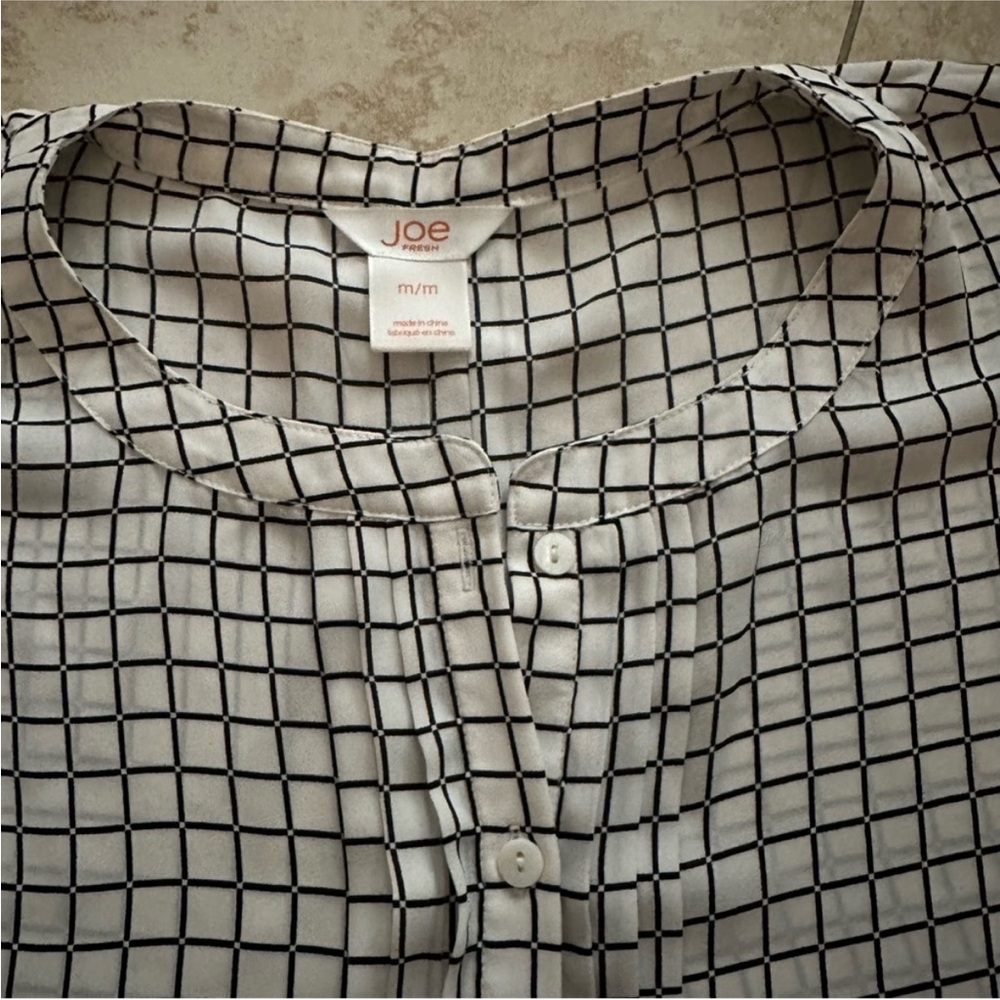 Checkered blouse - Picture 4 of 6